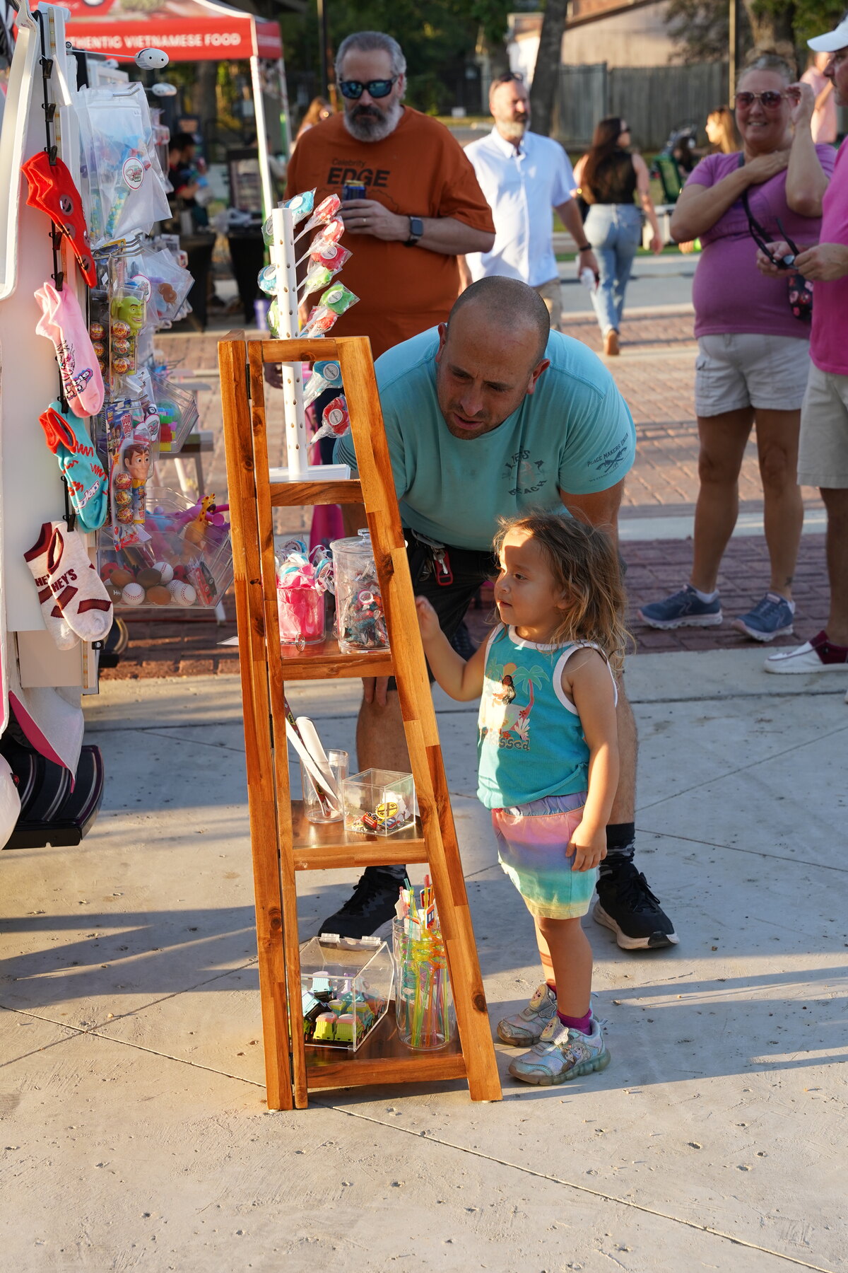 Taking a closer look at the sweet treats.